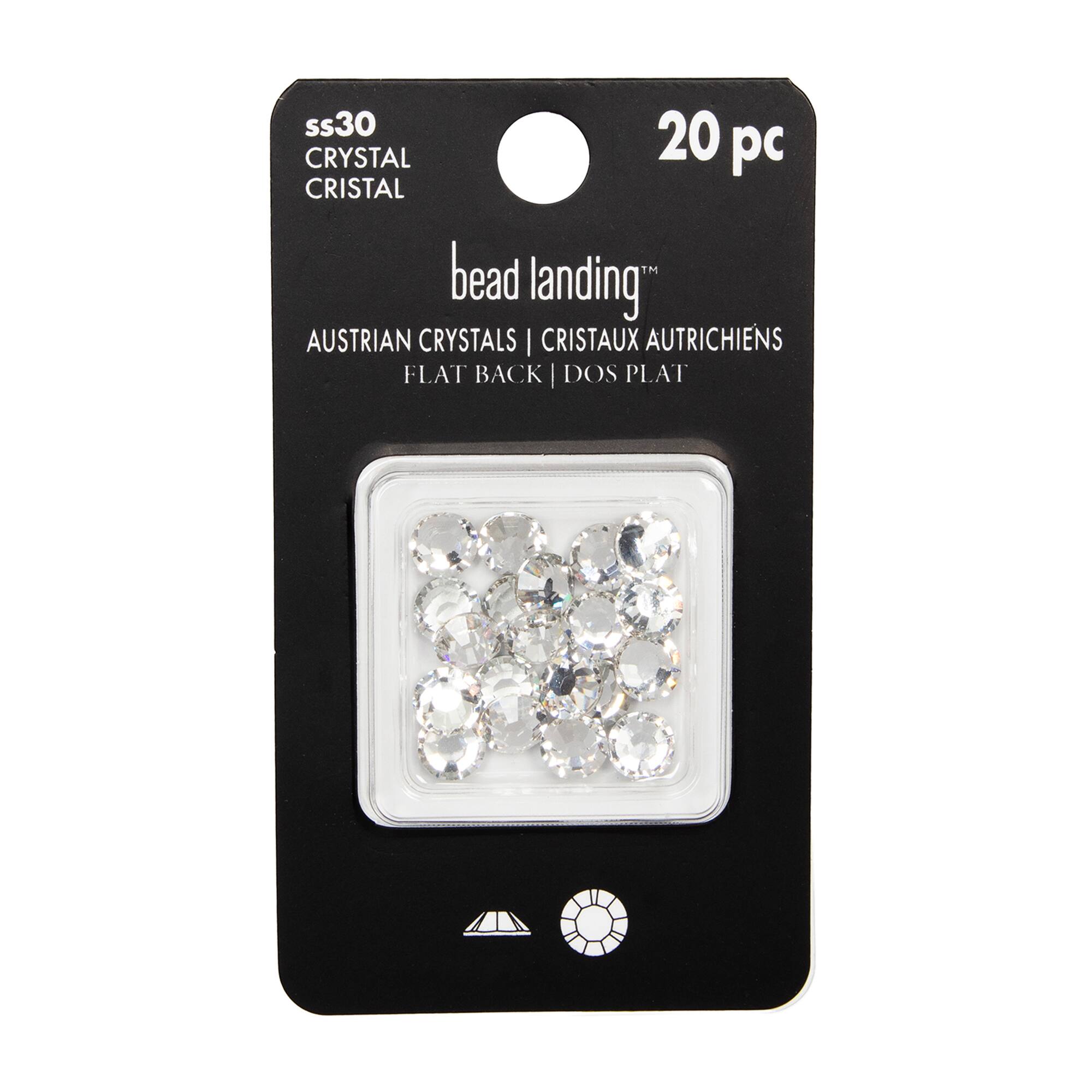 SS30 Round Flatback Austrian Crystals by Bead Landing